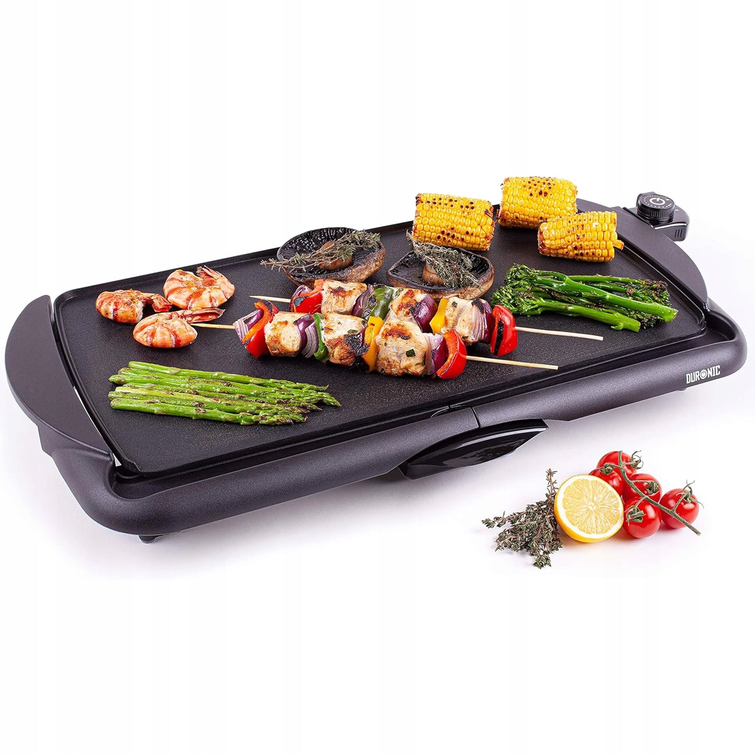 Contact electric grill Duronic GP20 black 2000 W