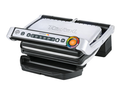 Contact electric grill Tefal OptiGrill GC705D16 silver/grey 2000 W Packaging status original