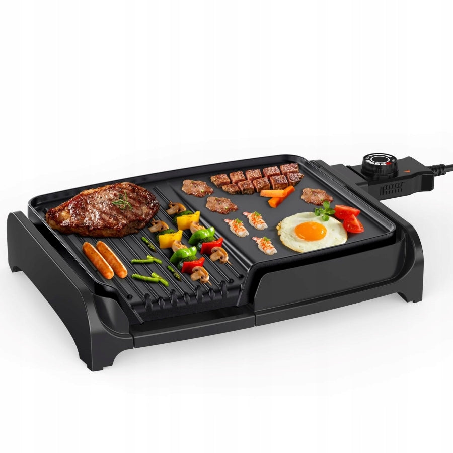 Contact electric grill Tiastar AN-127 black 1600 W