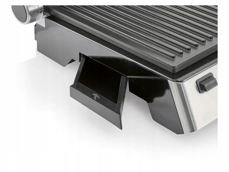 Contact grill 3in1 PANINI electric table SilverCrest SKGE 2000 W Dominant color silver