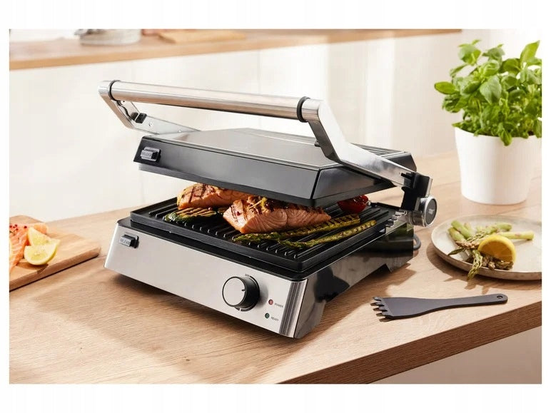 Contact grill 3in1 PANINI electric table SilverCrest SKGE 2000 W Grill type contact panini traditional