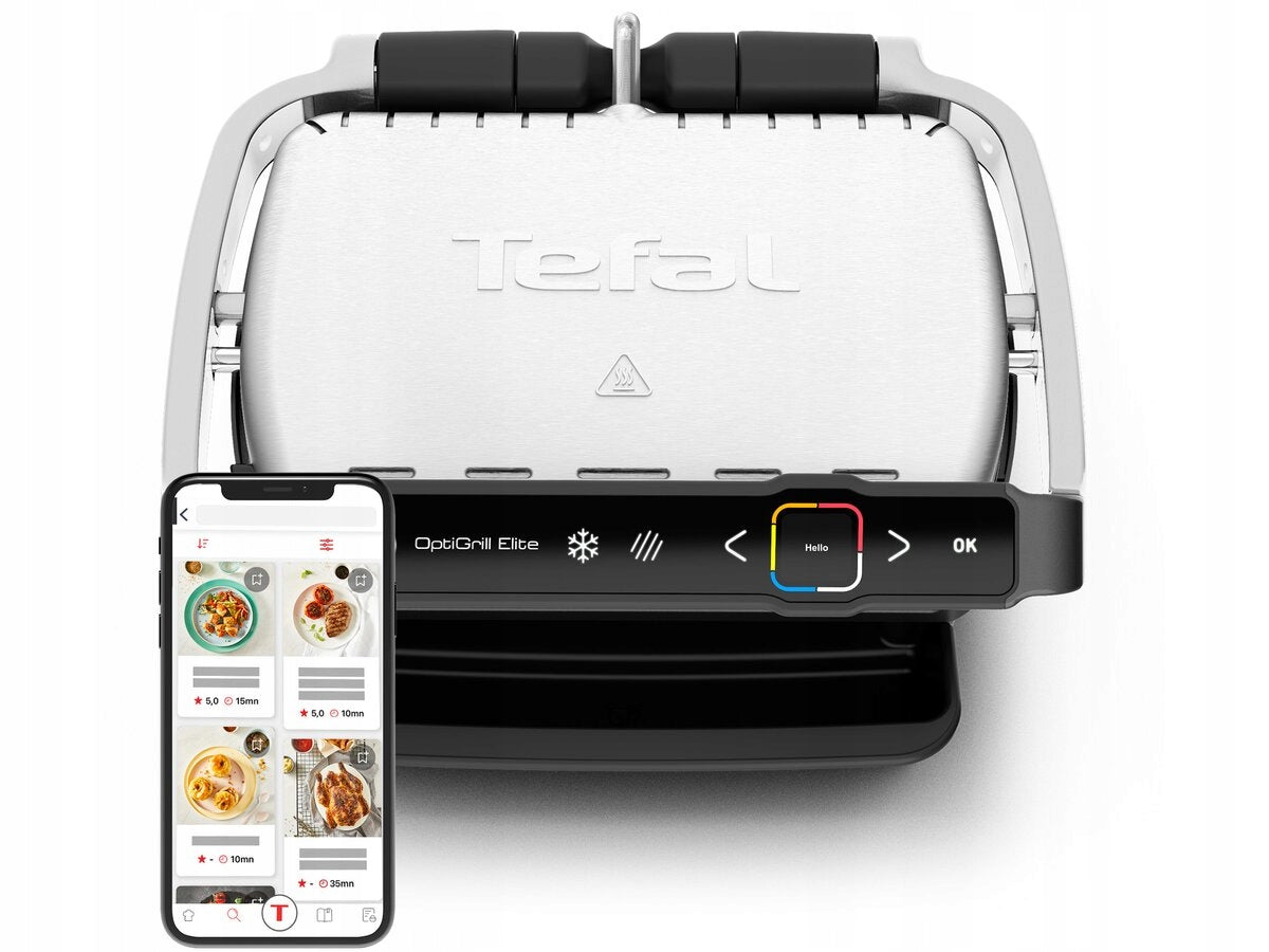 Contact grill ELECTRIC Tefal OptiGrill Elite 600cm AUTOMATIC 2000W