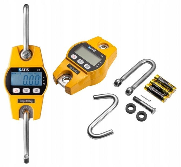 Control hook scale range 100kg accuracy 50g Satis OCS-L red