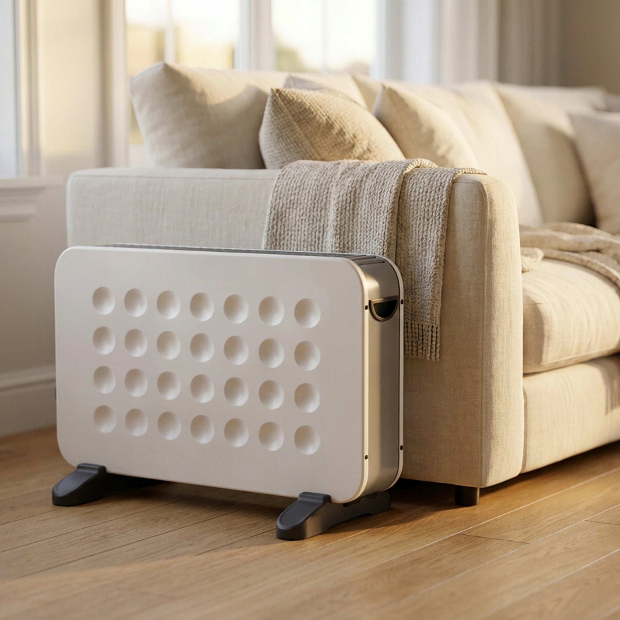 Convection Electric Heater Energy Efficient Portable THERMOSTAT 2000W Manufacturer code Grzejnik konwektorowy DALLAS MissionAir 2000W