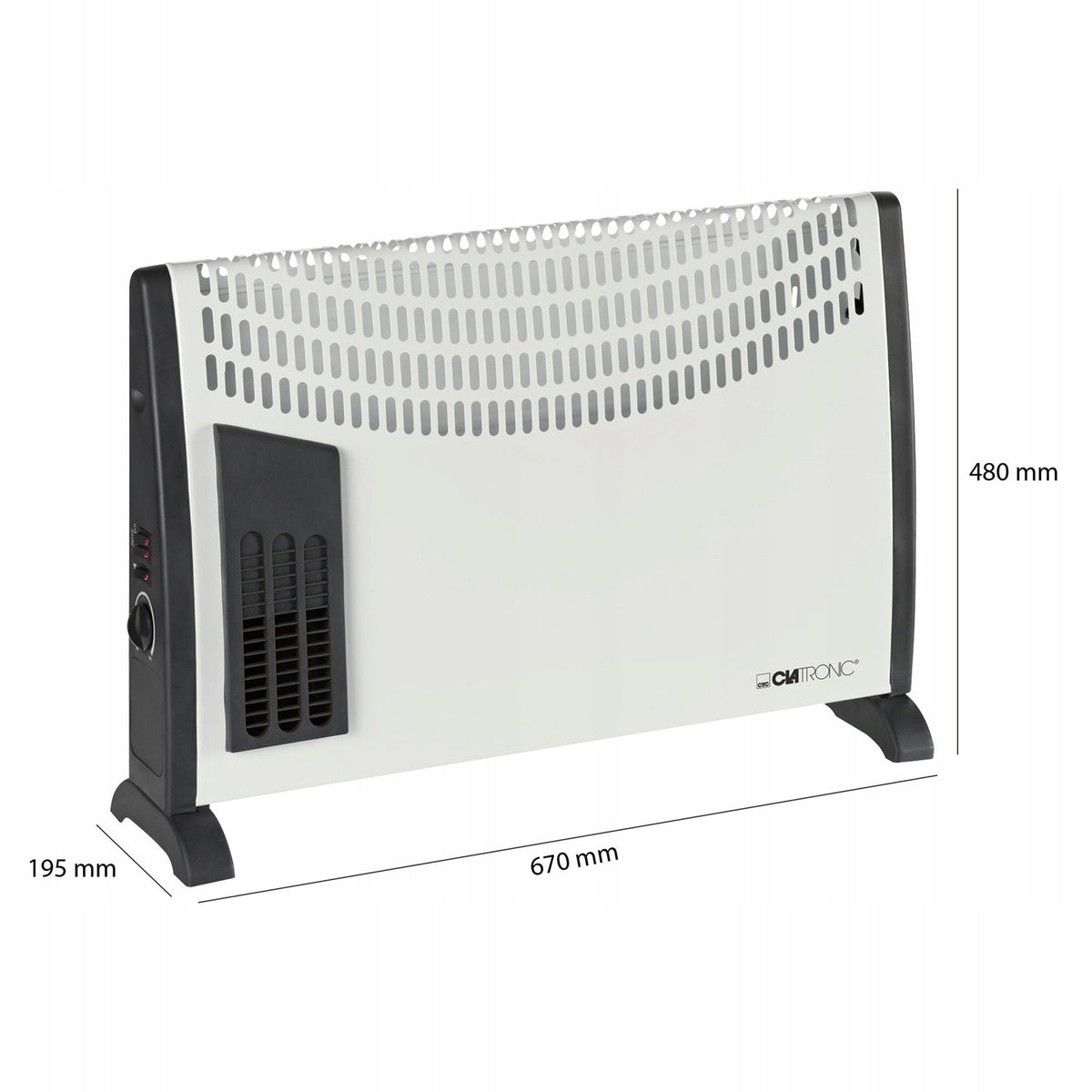 Convector heater 2000 W Clatronic KH 3433 N Manufacturer code 263562
