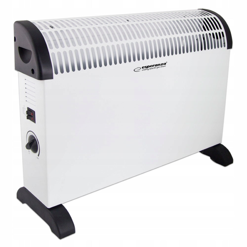 Convector heater convector 3 degrees of adjustment 750W 1250W 2000W white