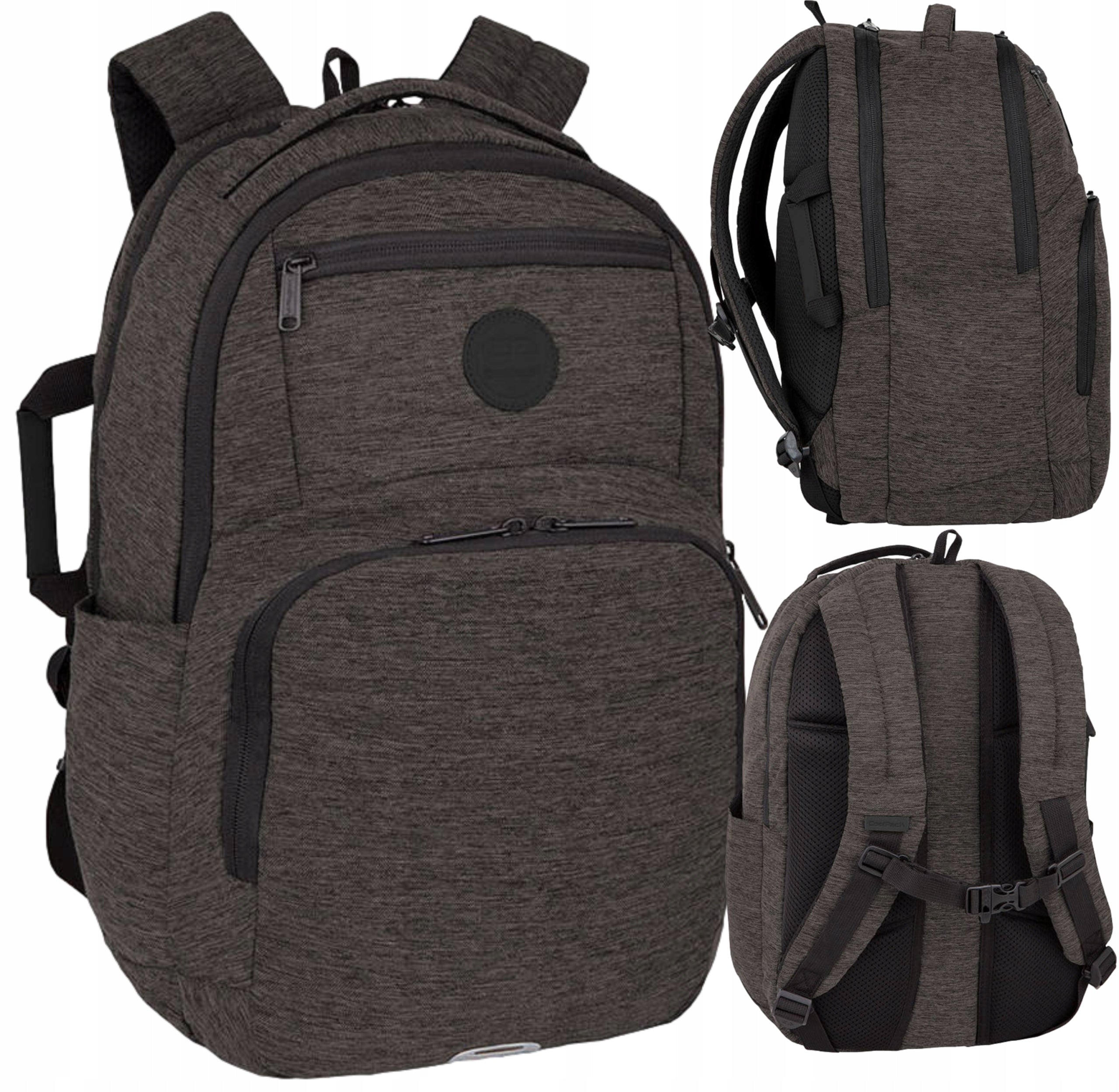 CoolPack SCHOOL YOUTH BACKPACK for Boys BLACK GRIF