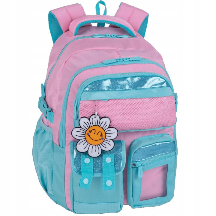 CoolPack school backpack for girls SULLY BLUE PASTEL Manufacturer code F154973