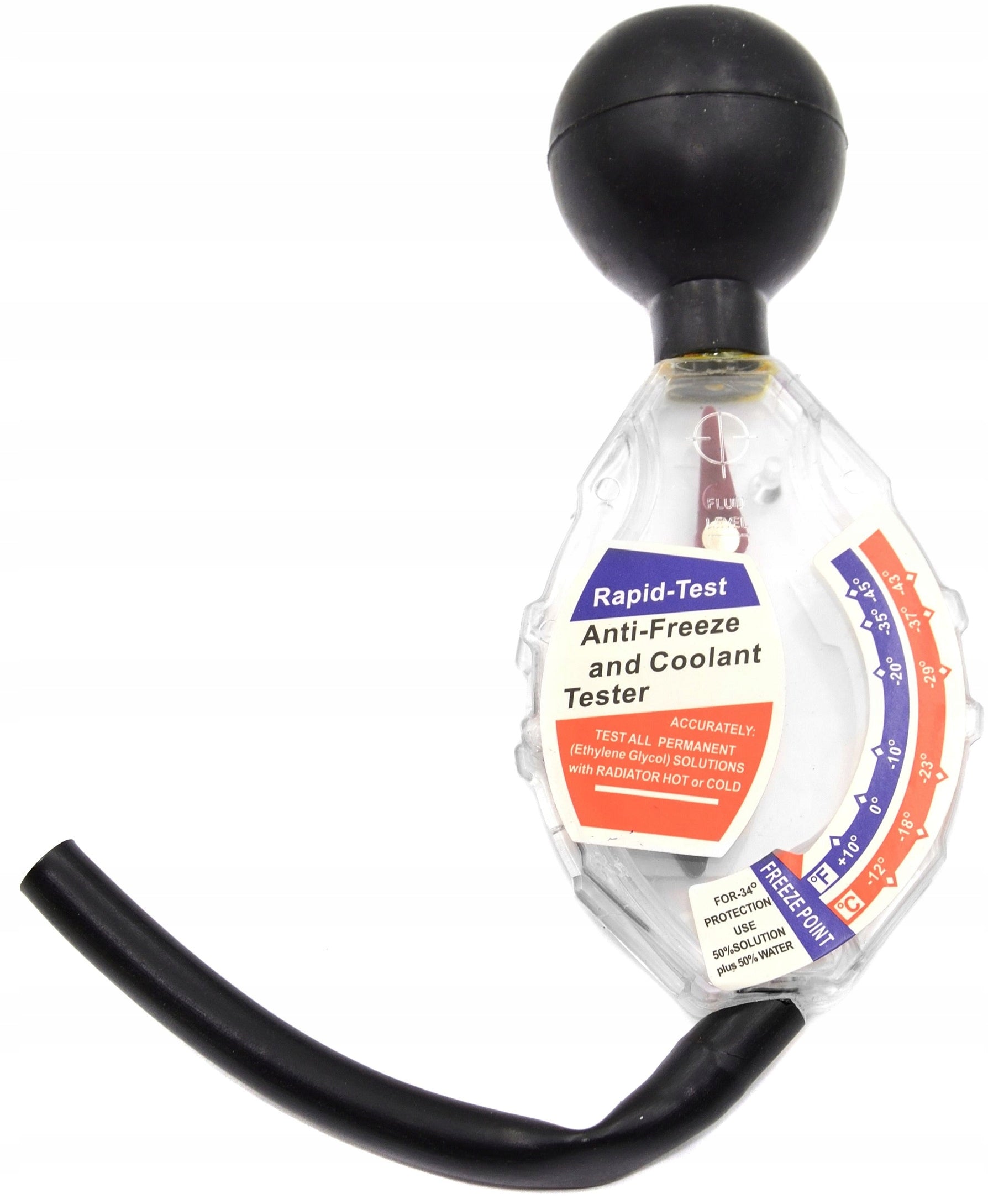 Coolant tester glycometer GEKO G02760 range -12°C to -43°C Product weight with unit packaging 0.11 kg
