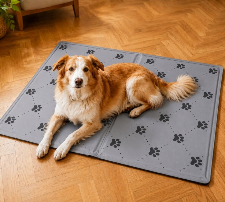 Cooling Mat for Dog and Cat 60x40 cm Gel Waterproof Bed ROMEO Product width 40 cm