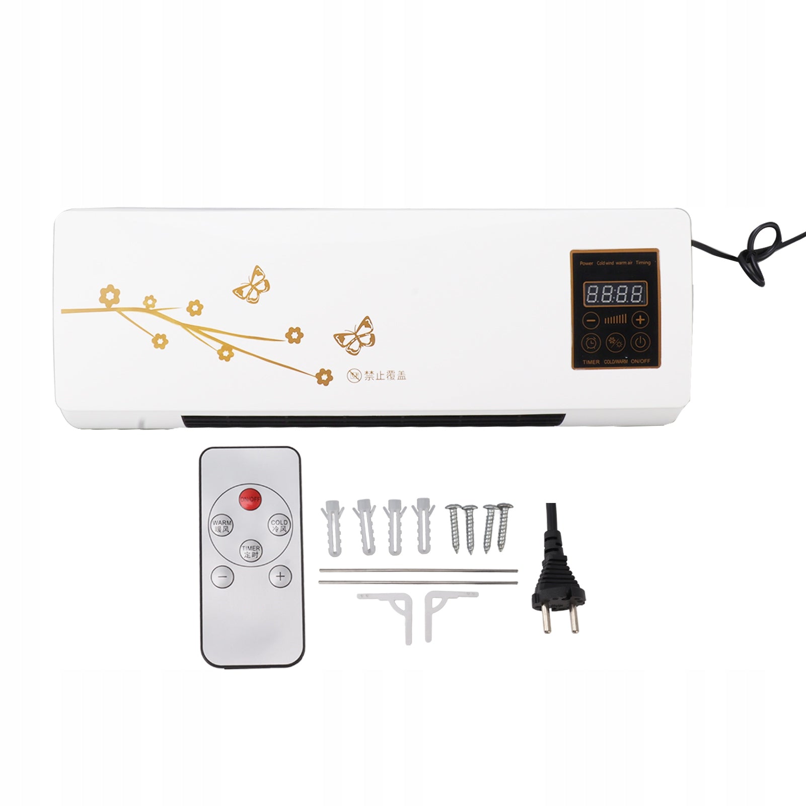Cooling heating device, remote control EU plug 220 V K Model 1798LDYI