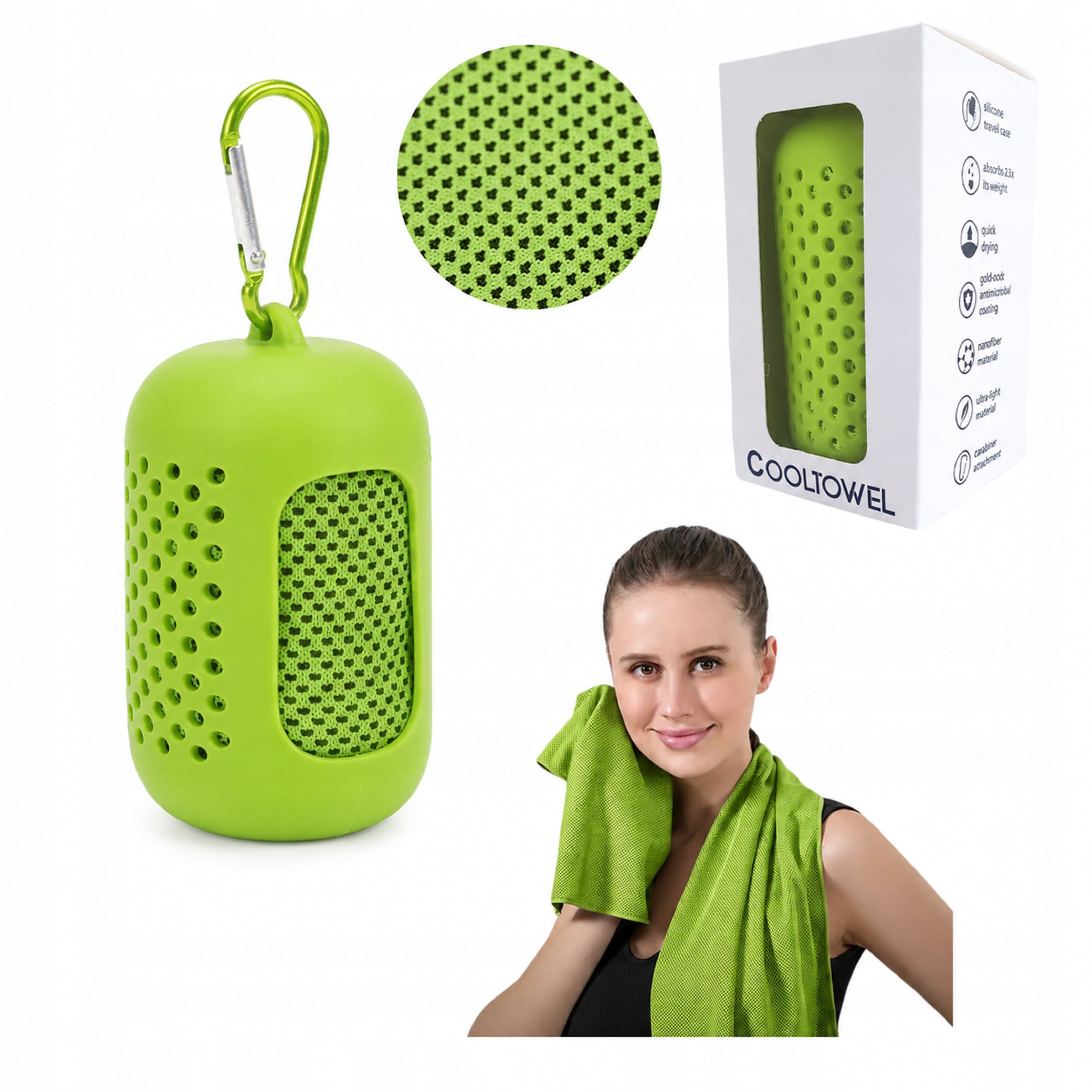 Cooling towel, quick-drying, gym training in case