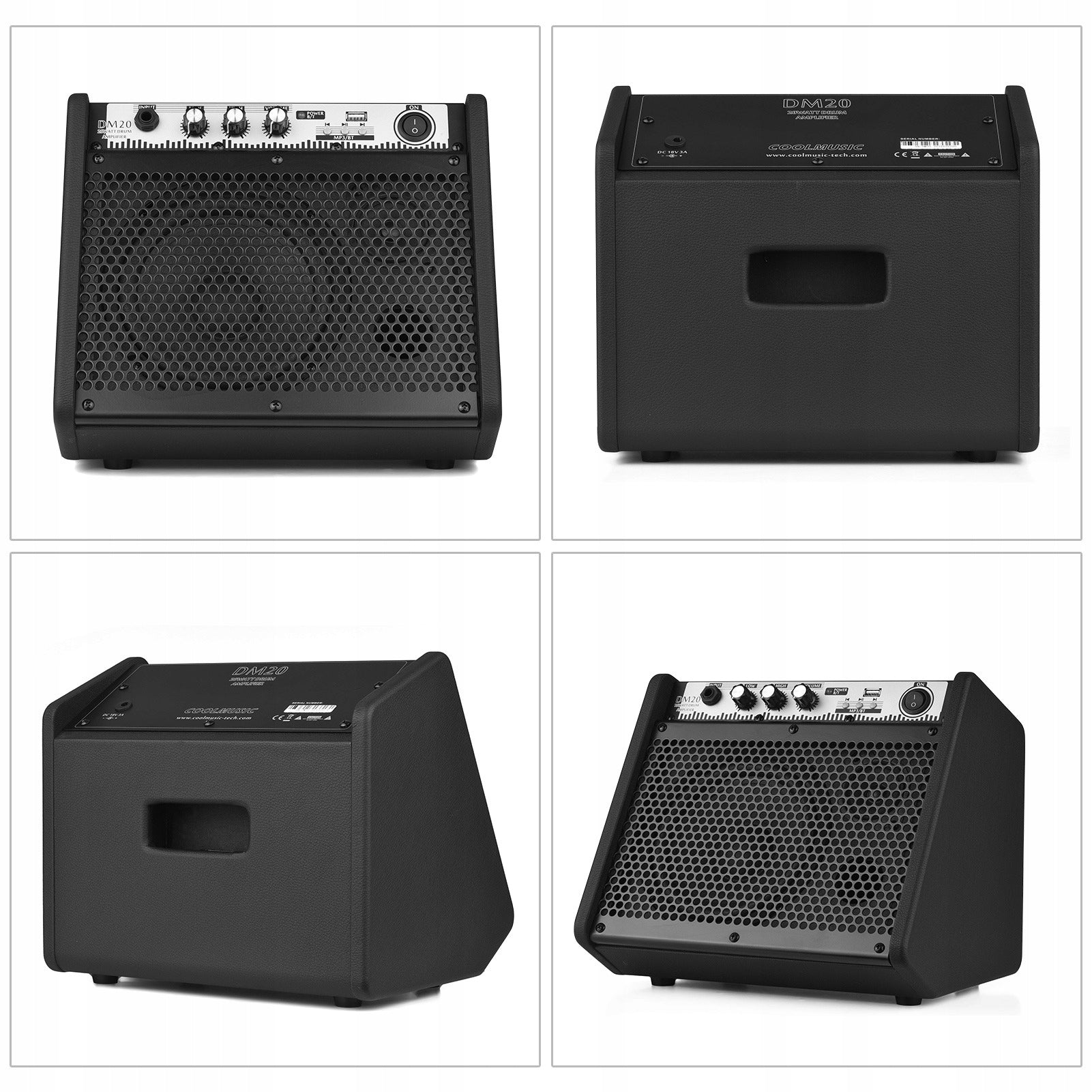 Coolmusic DM20 20 W Electric Drum Keyboard Amplifier Wireless Amplifier Model other