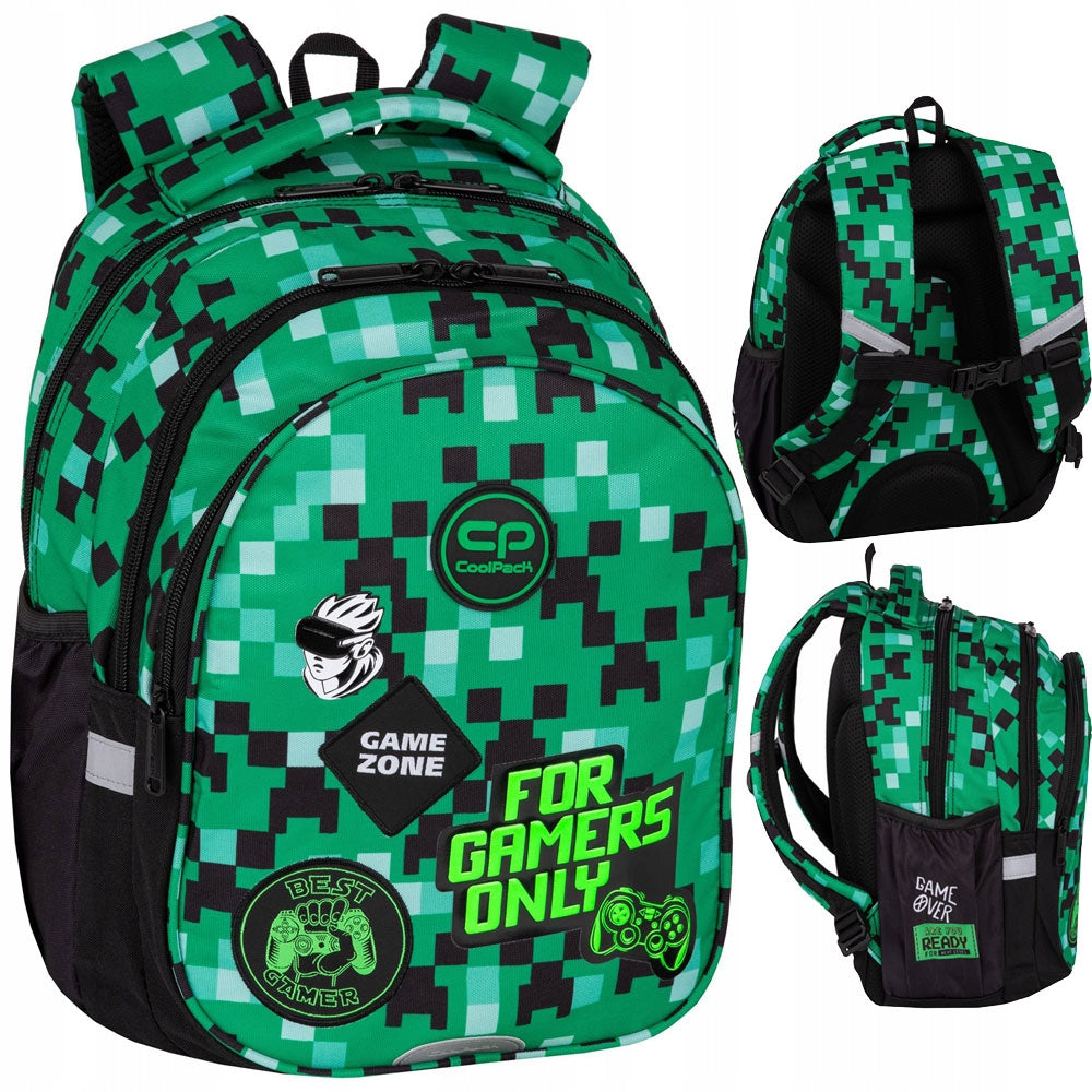 Coolpack Jerry School backpack class 1-3 boy Game Zone F029826