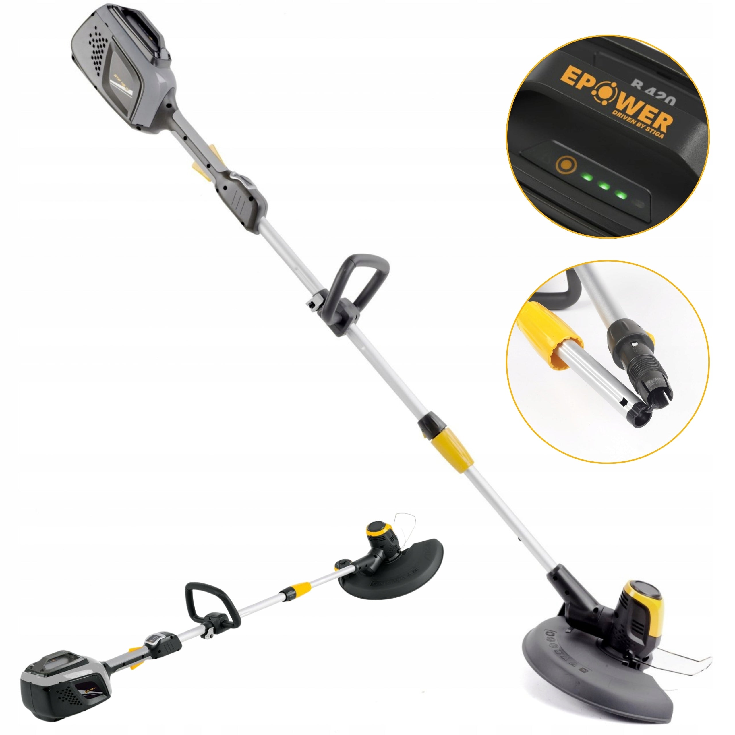Cordless Brush Cutter Scythe ALPINA ATR48 Li Brush Cutter Battery Charger