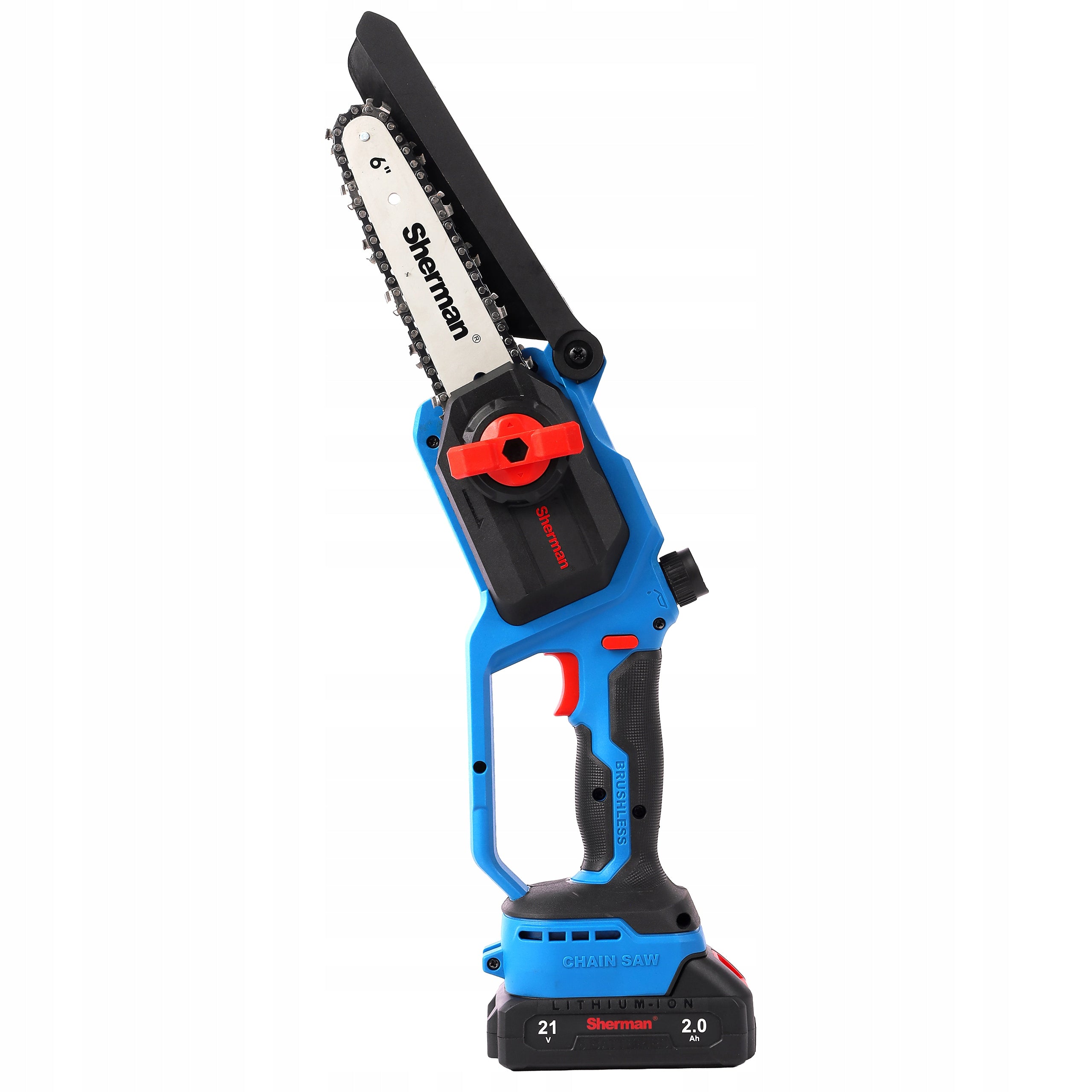 Cordless CHAINSAW ET-506 MINI BRUSHLESS SAW 2x AKU 21V Additional features automatic chain lubrication