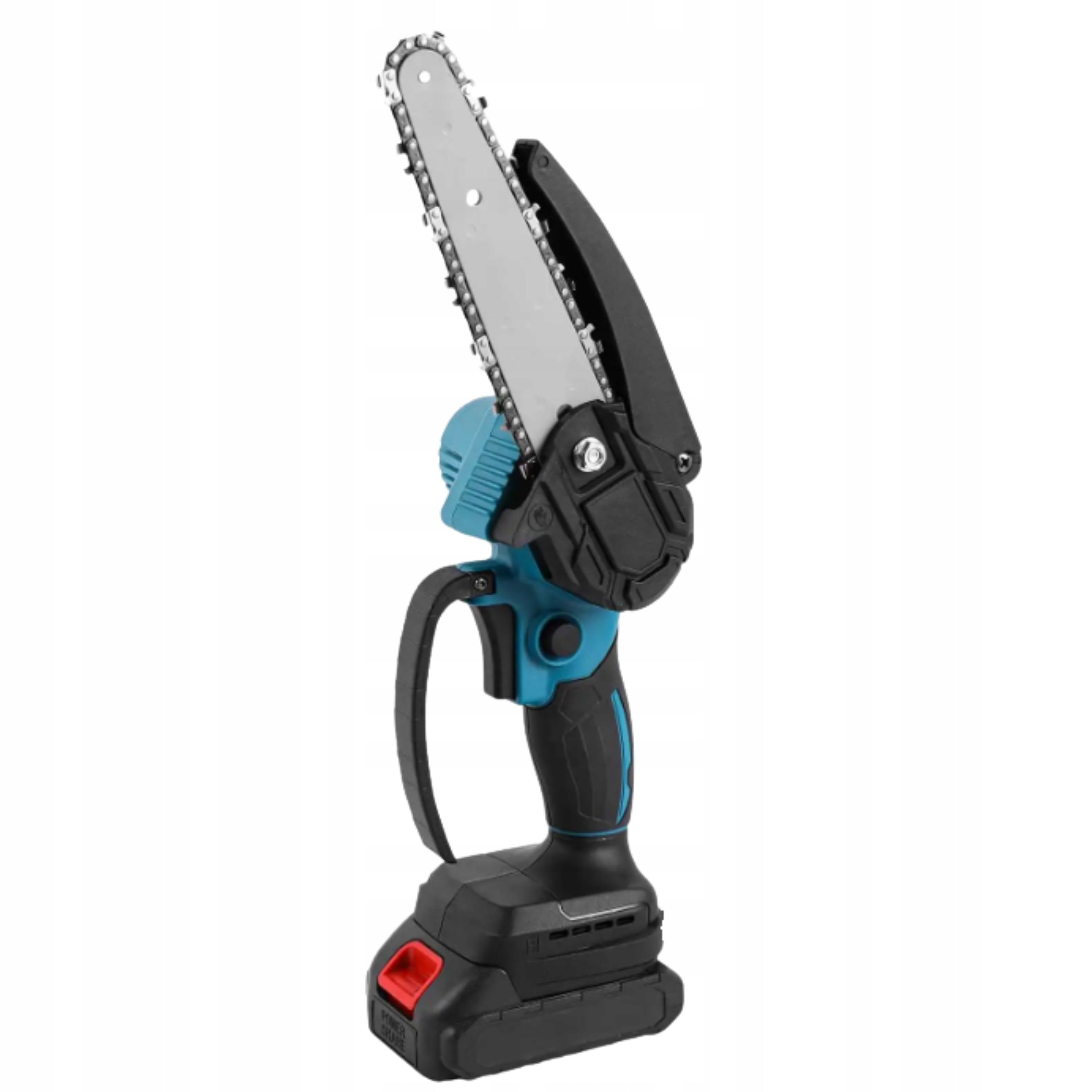 Cordless Chainsaw 6" 21V + 2x Battery + Suitcase Packaging status original