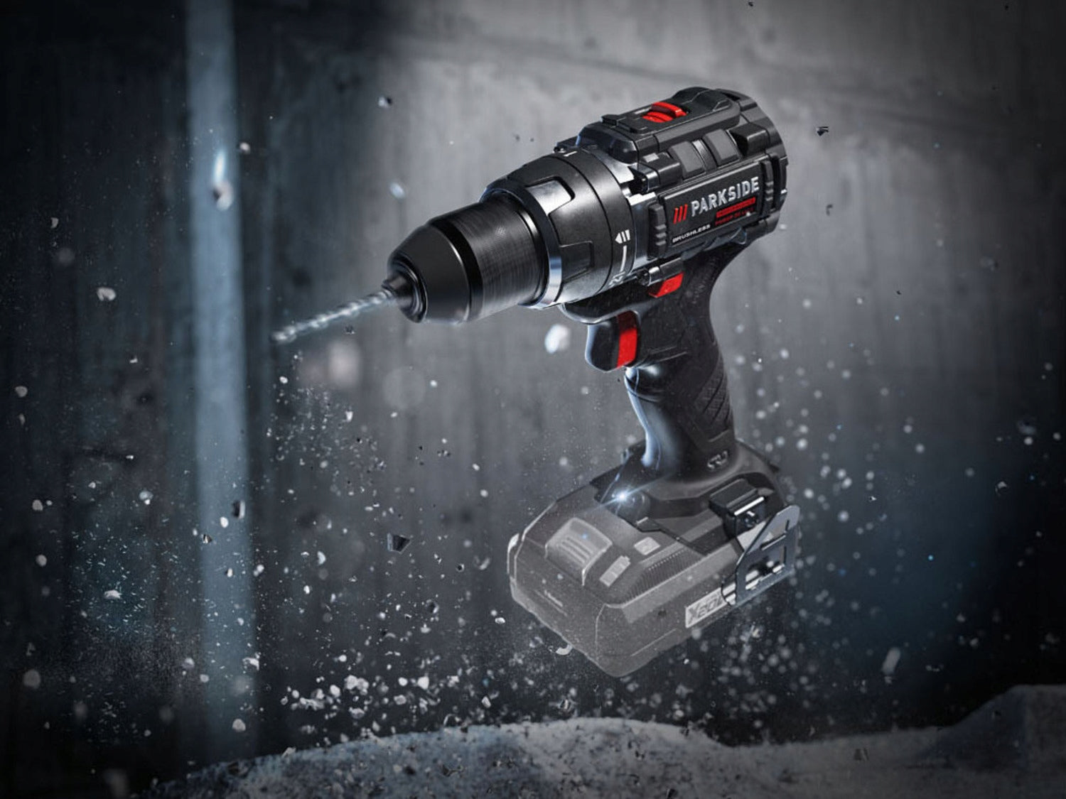 Cordless Drill/Driver PARKSIDE PERFORMANCE PABSP 20-Li C4 60Nm Packaging status original