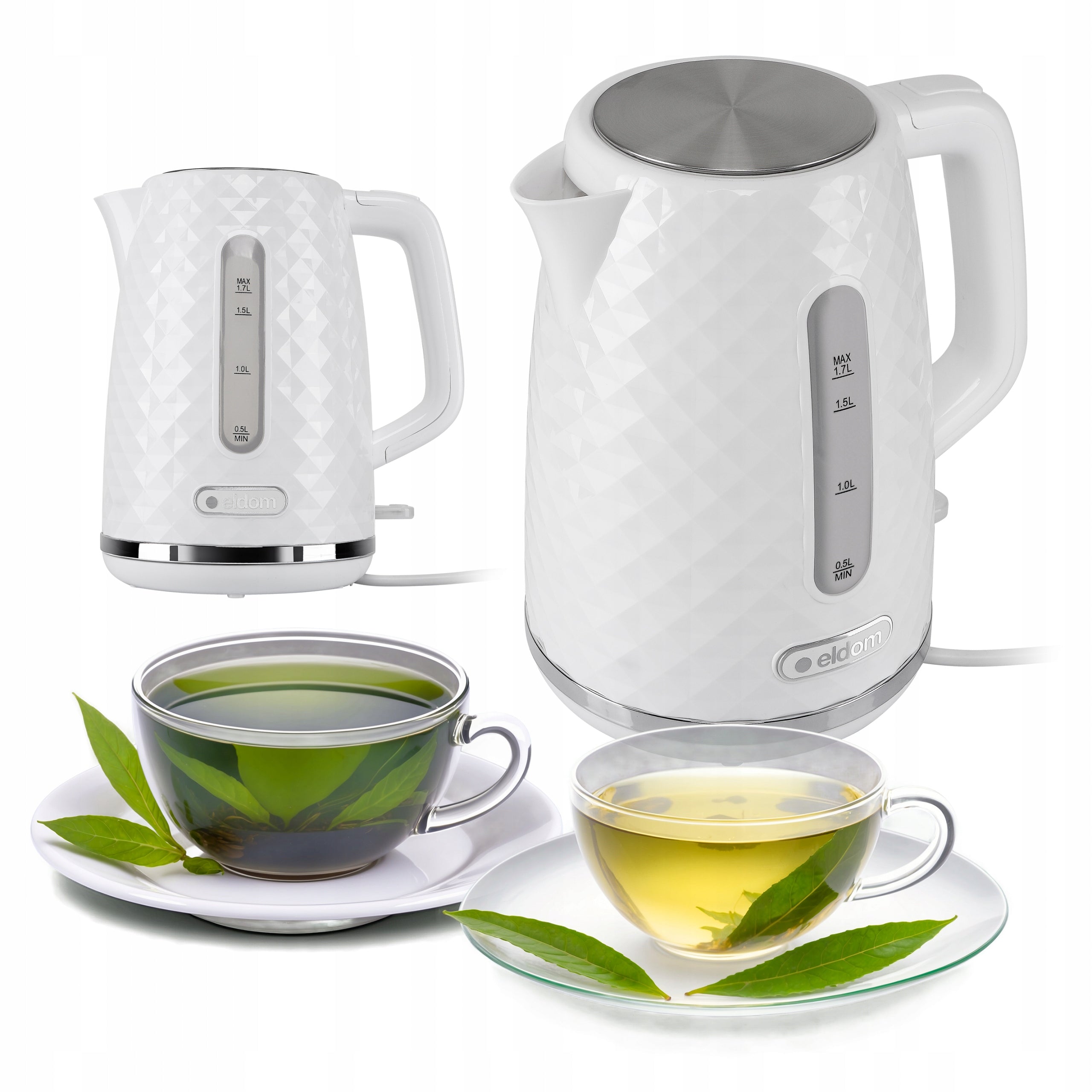 Cordless Electric Kettle 1,7L C280B White 2200W
