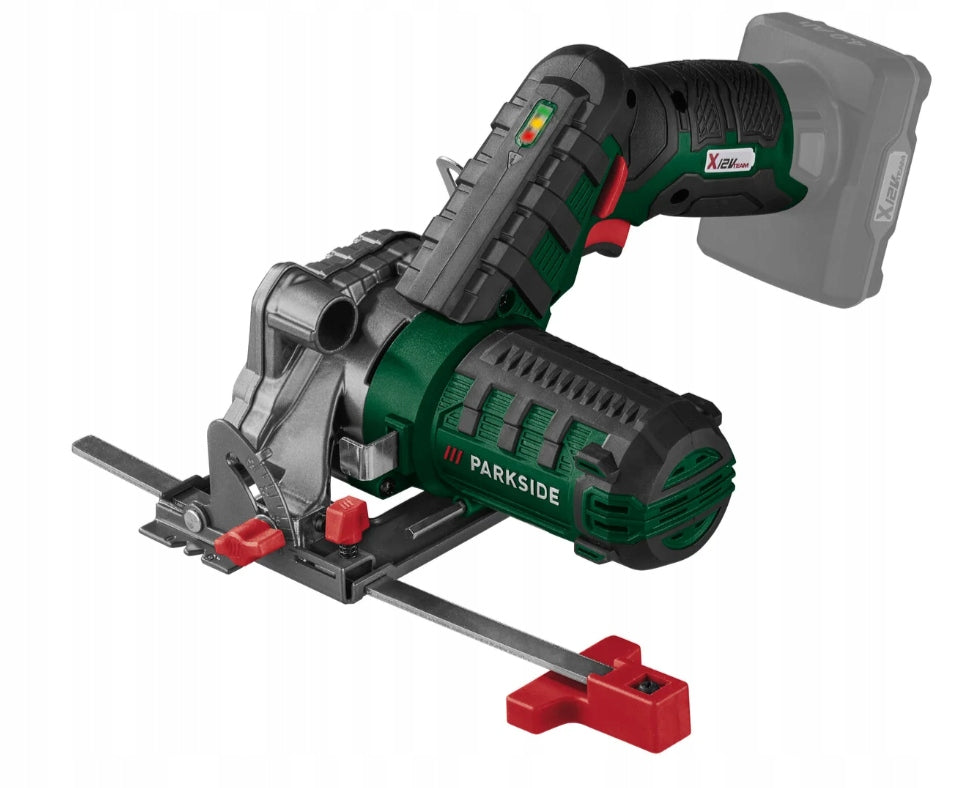 Cordless Saw, 12V Circular Hand Saw,PARKSIDE PHKSA 12 B3, Suitcase Manufacturer code PHKSA 12 B3