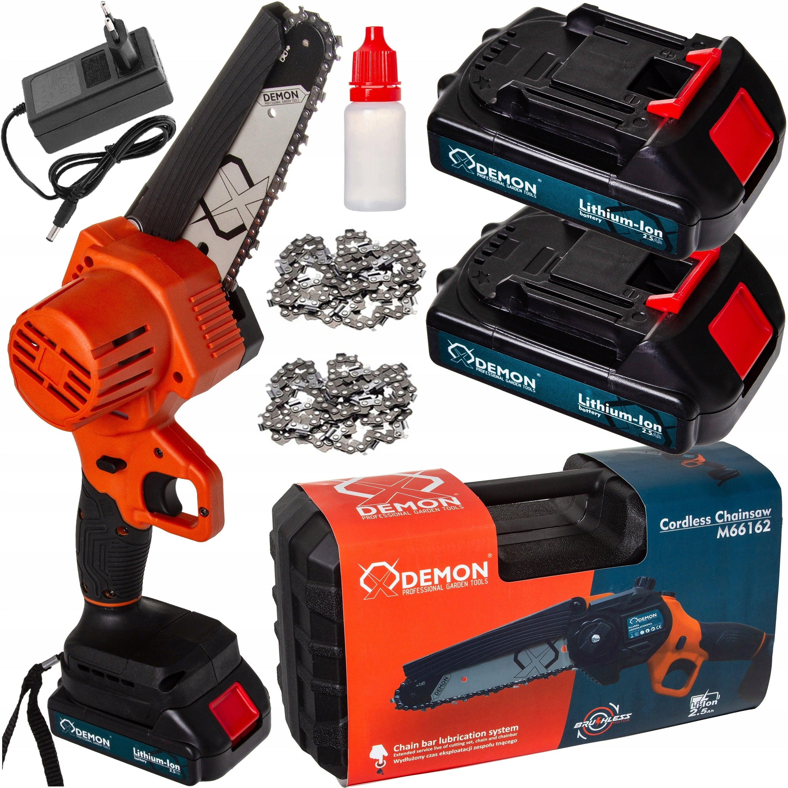 Cordless Saw BRUSHLESS Branch Saw BOOM Pole 2xAKU 21V Manufacturer code M66162,M66172