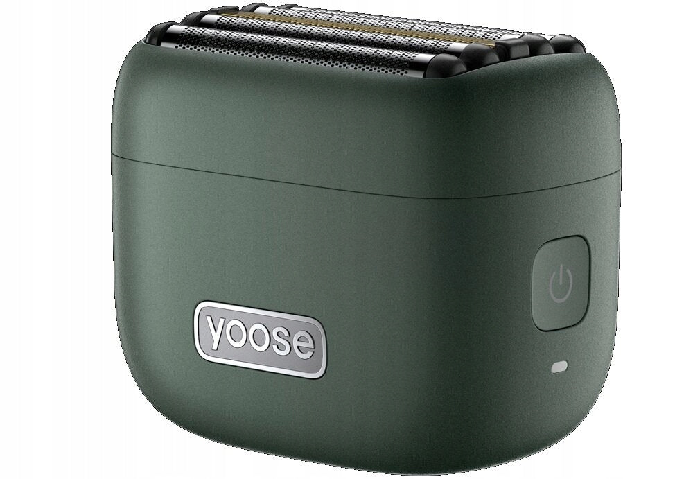 Cordless Shaver YOOSE Mini 5 Green Wet and Dry Washable yes