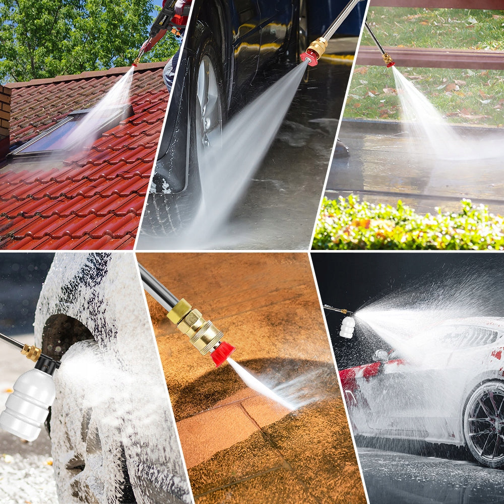 Cordless Washer Pressure Sprayer Garden Car Clean Portable Brand Gisam