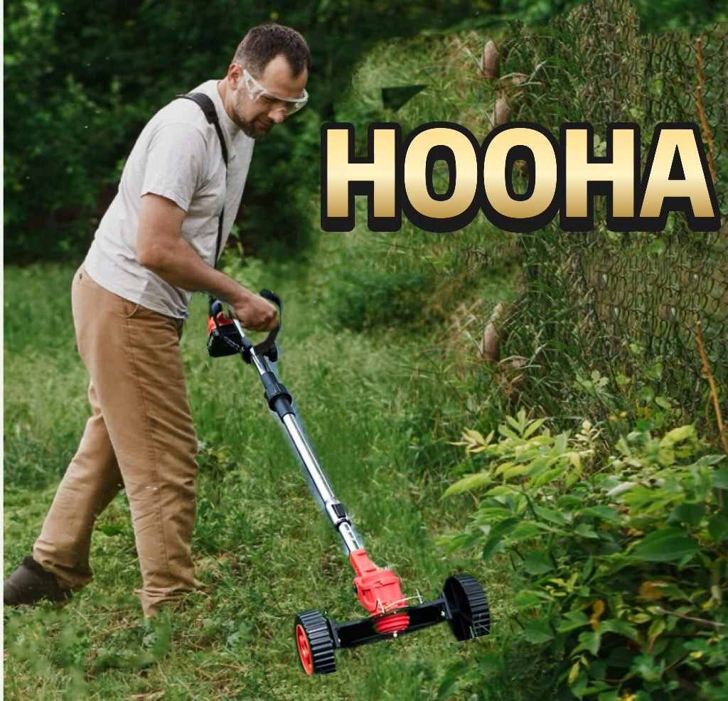 Cordless WeedMultifunctional Electric BatteryLawnmowerFor Garden And Lawn Brand Hooha