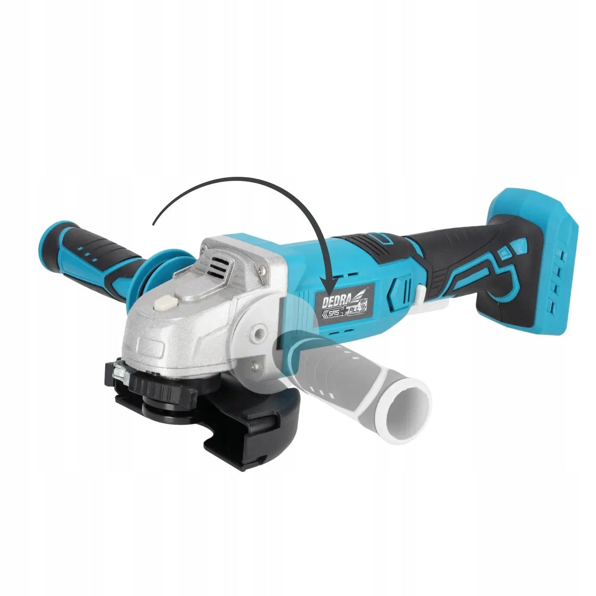 Cordless angle grinder 125mm 18V long DEDRA SAS+ALL DED7051 Packaging status original