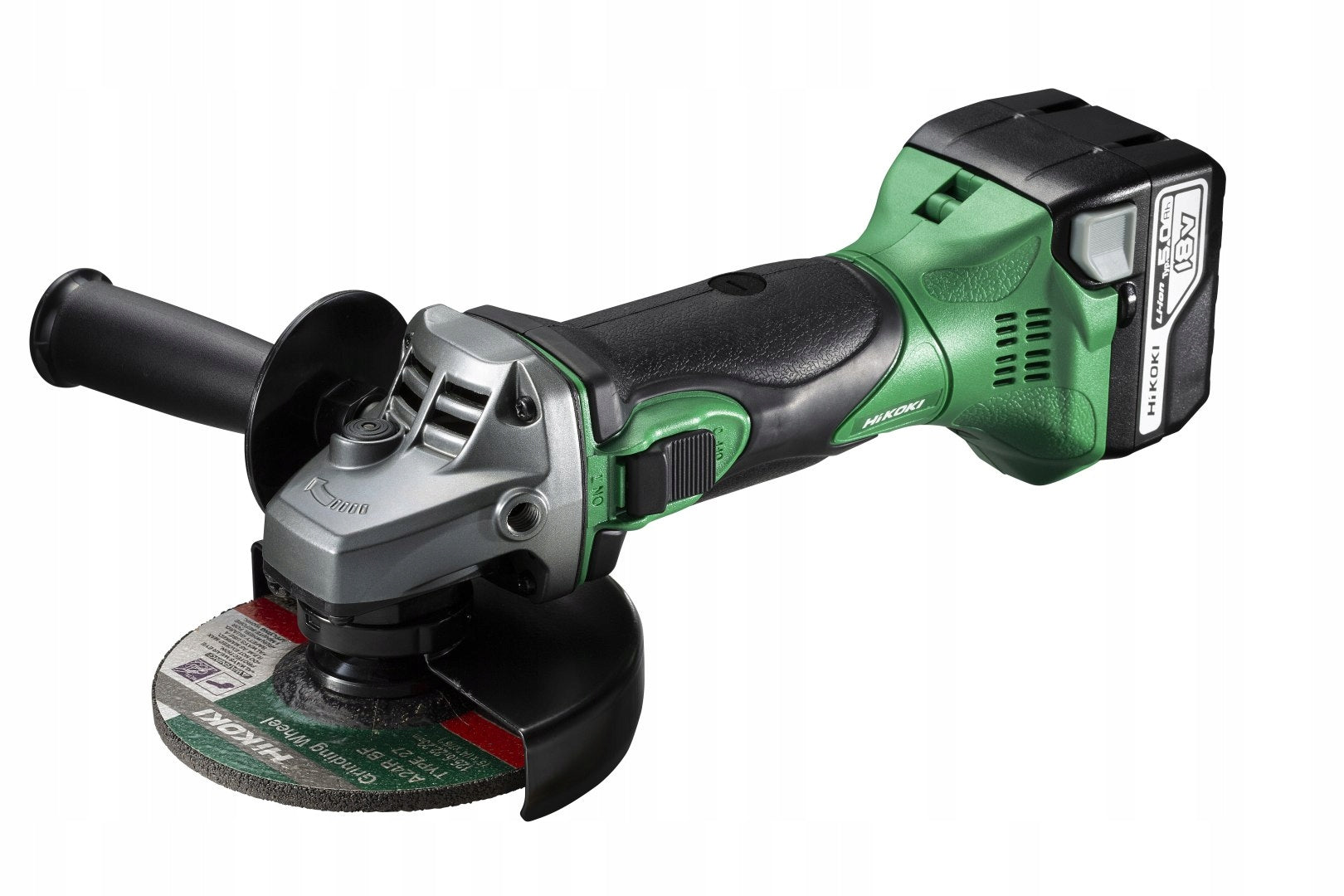 Cordless angle grinder 125mm 2x5Ah HiKOKI G18DSL2 + AKU FREEBIE Packaging status original