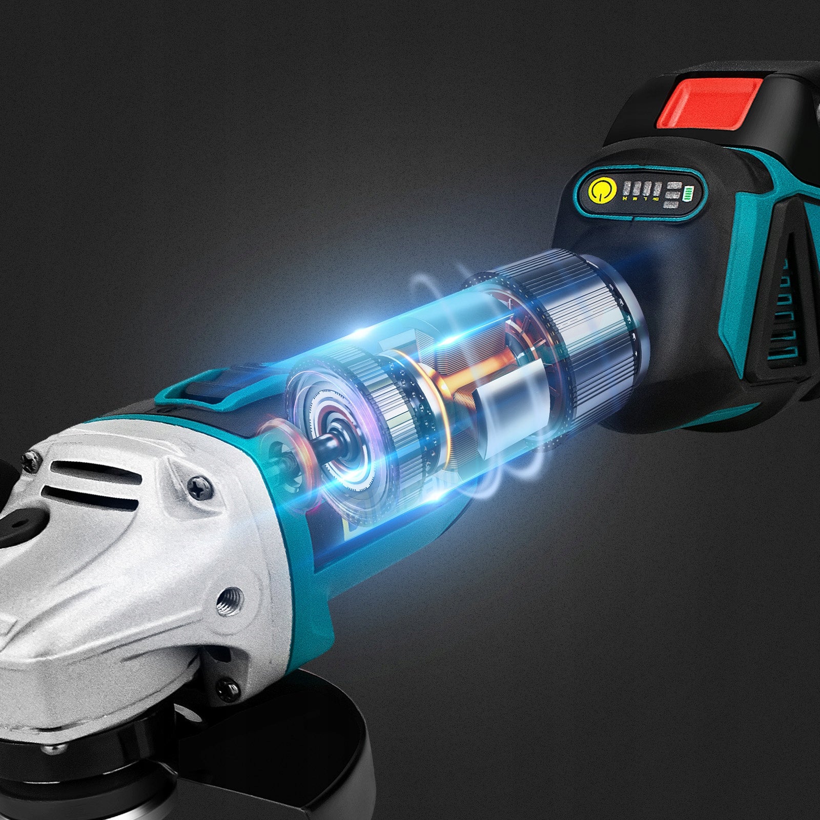 Cordless angle grinder Gisam 1500 W 21 V EAN (GTIN) 725388821503