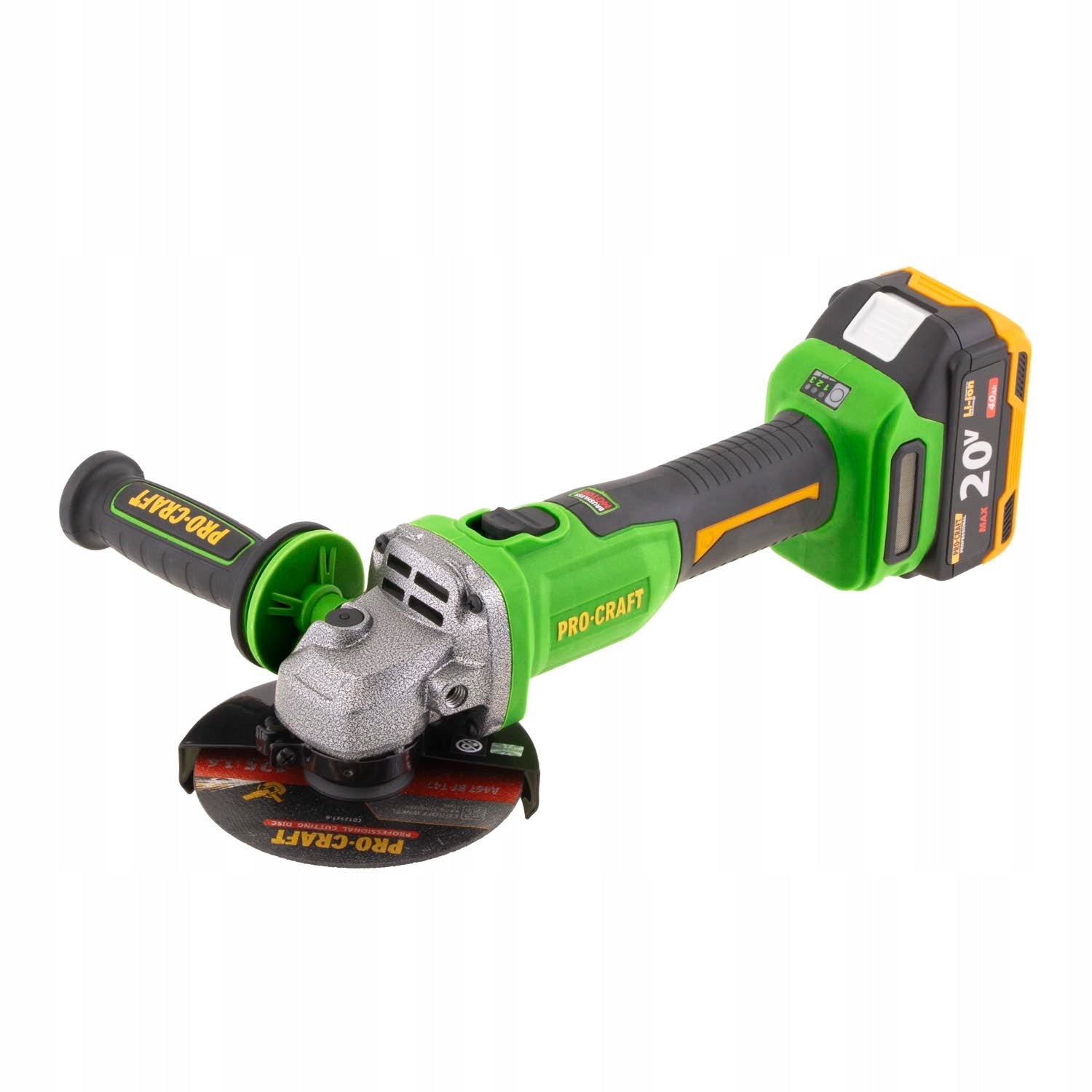 Cordless angle grinder Procraft PWA220 Brand Procraft