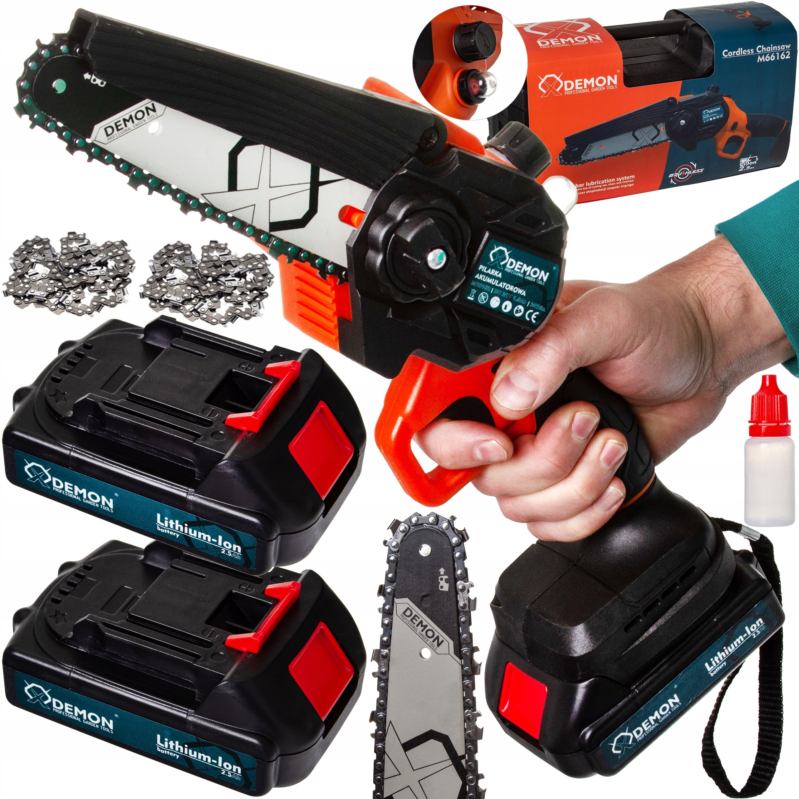 Cordless chainsaw B-L Demon