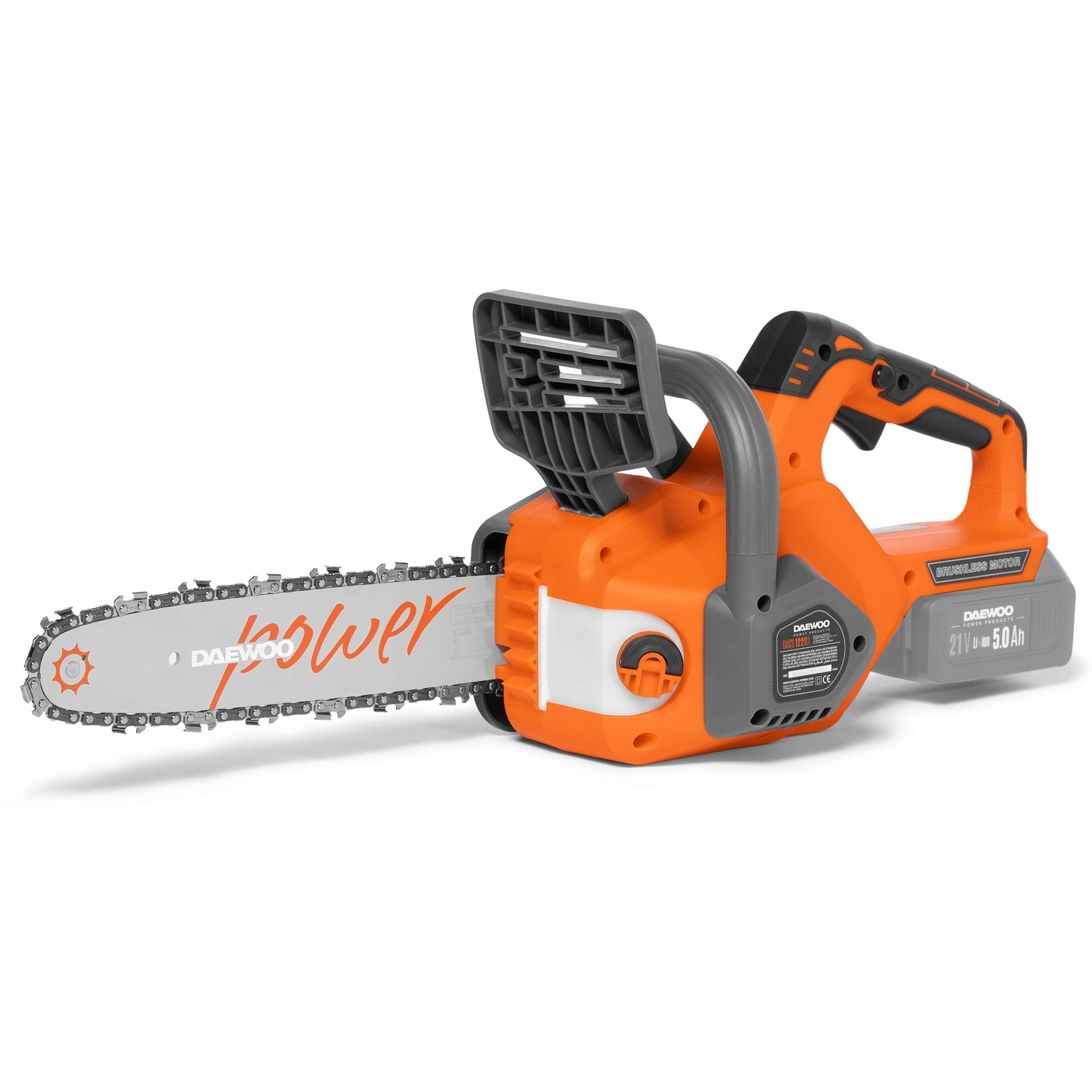 Cordless chainsaw DAEWOO DACS 1221Li + AKU + LOADER Brand Daewoo