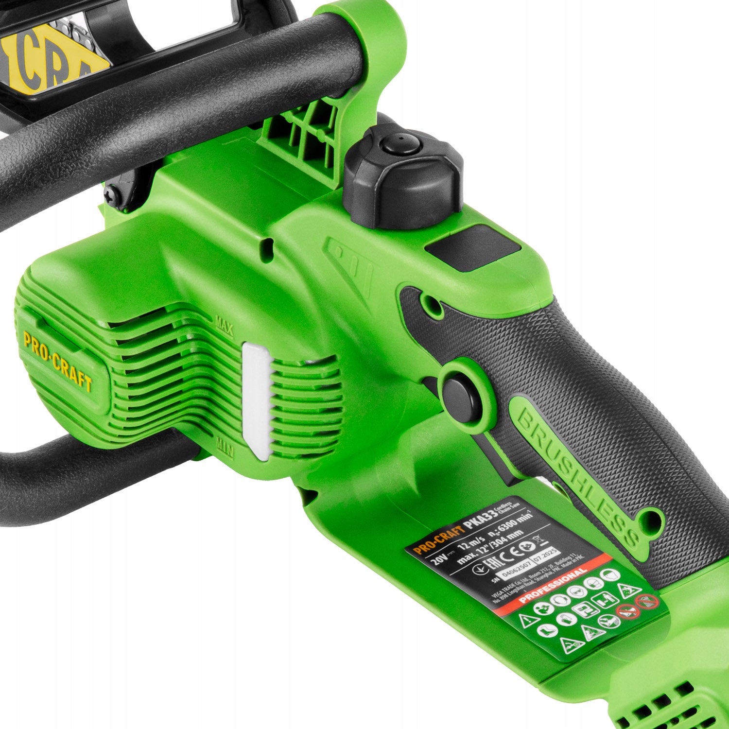 Cordless chainsaw Procraft PKA33-BB (without accumulator and charger) Manufacturer code PKA33-BB