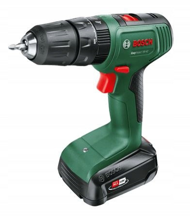 Cordless drill Bosch EasyImpact 18 V - 40 1x2,0Ah Batteries included yes