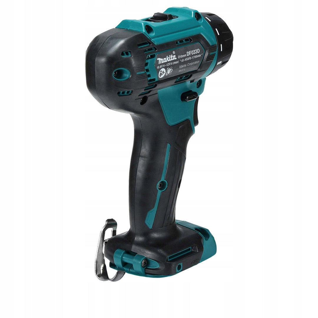 Cordless drill/driver Makita DF033DZ CXT 12V 30 Nm 1/4 BODY Power supply rechargeable battery