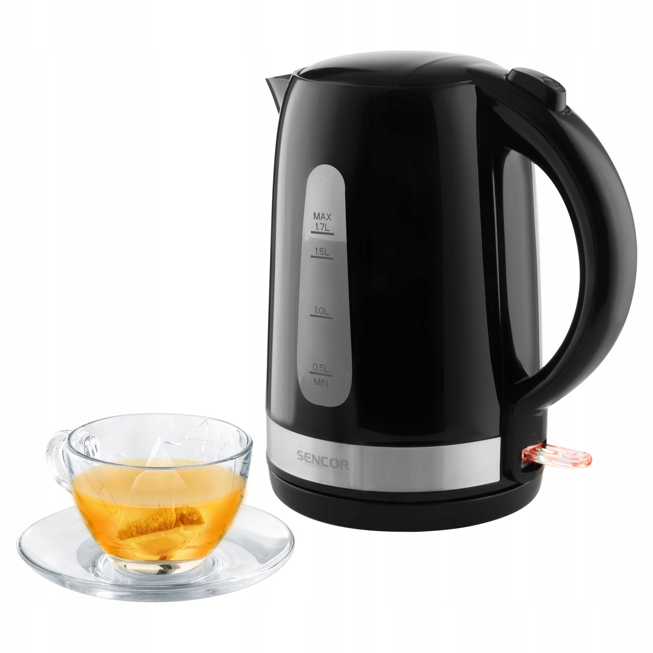 Cordless electric kettle Sencor SWK 1749BK 2200W 1,7L filt Manufacturer code SWK 1749BK