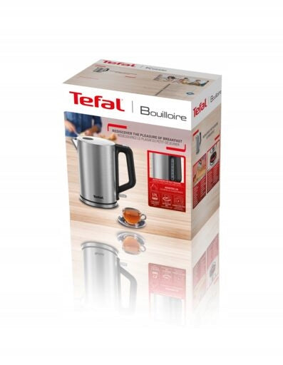 Cordless electric kettle TEFAL Steel 1,7l KI513D10 Brand Tefal