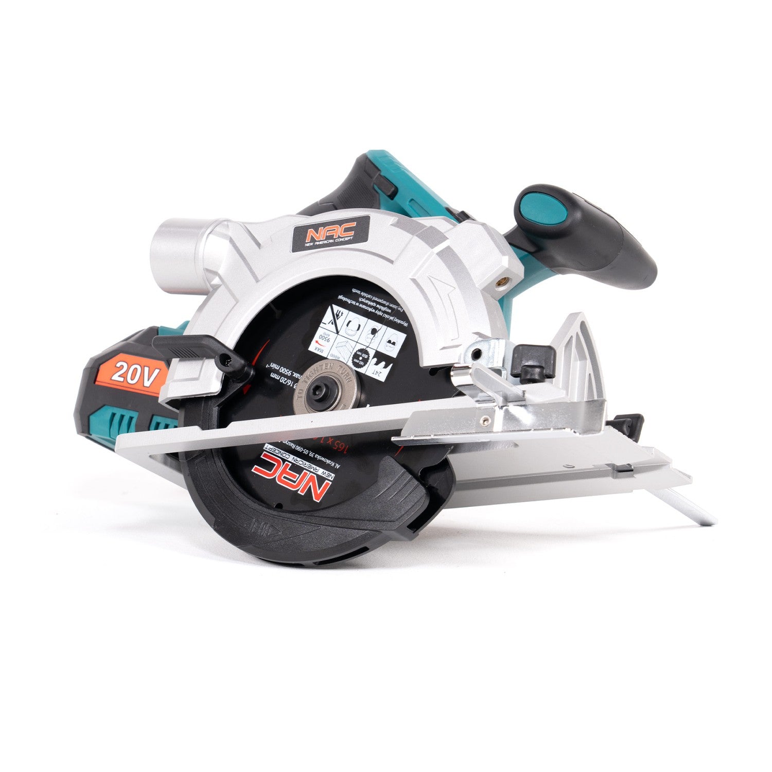 Cordless saw NAC CS-165-LI-ST2-20V Power supply rechargeable battery