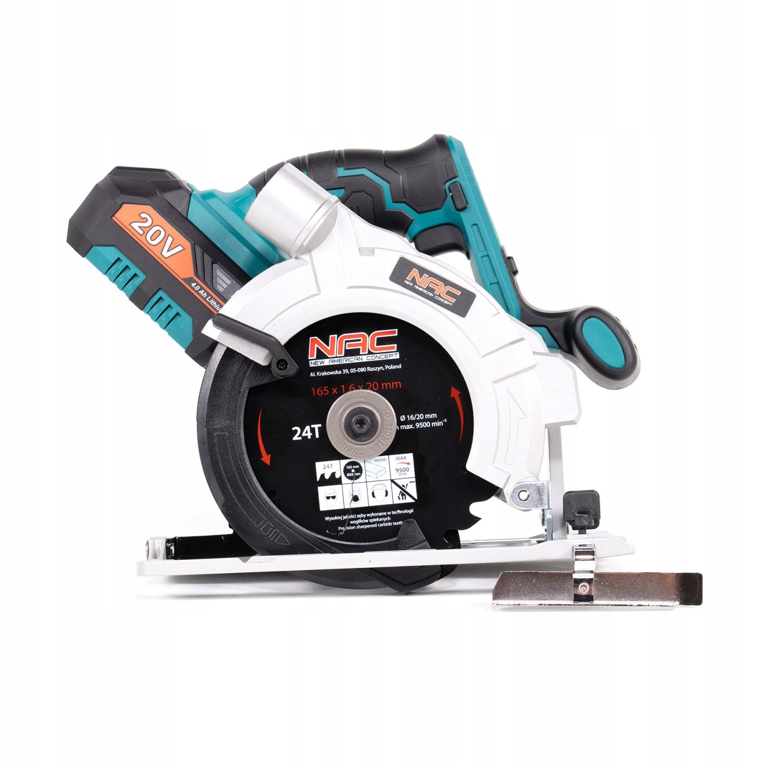 Cordless saw NAC CS-165-LI-ST2-20V Series NAC AKUMULTI SYSTEM 20V