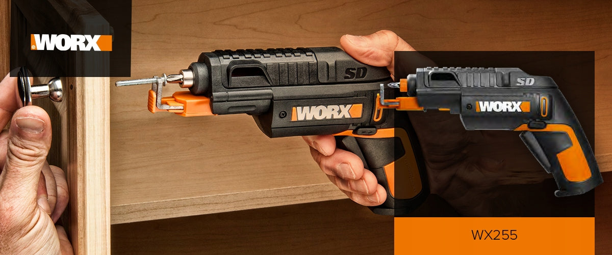 Cordless screwdriver WORX WX255 Screwdriver Power supply rechargeable battery
