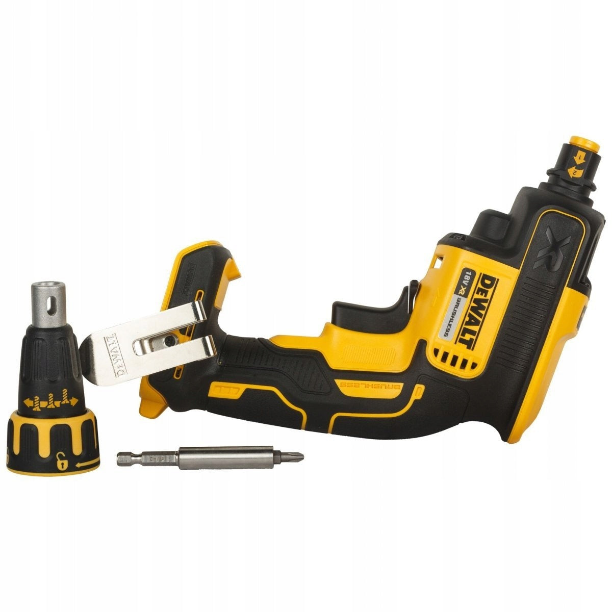 Cordless screwdriver for gypsum boards GK DeWalt DCF620N 18V Brand DeWalt