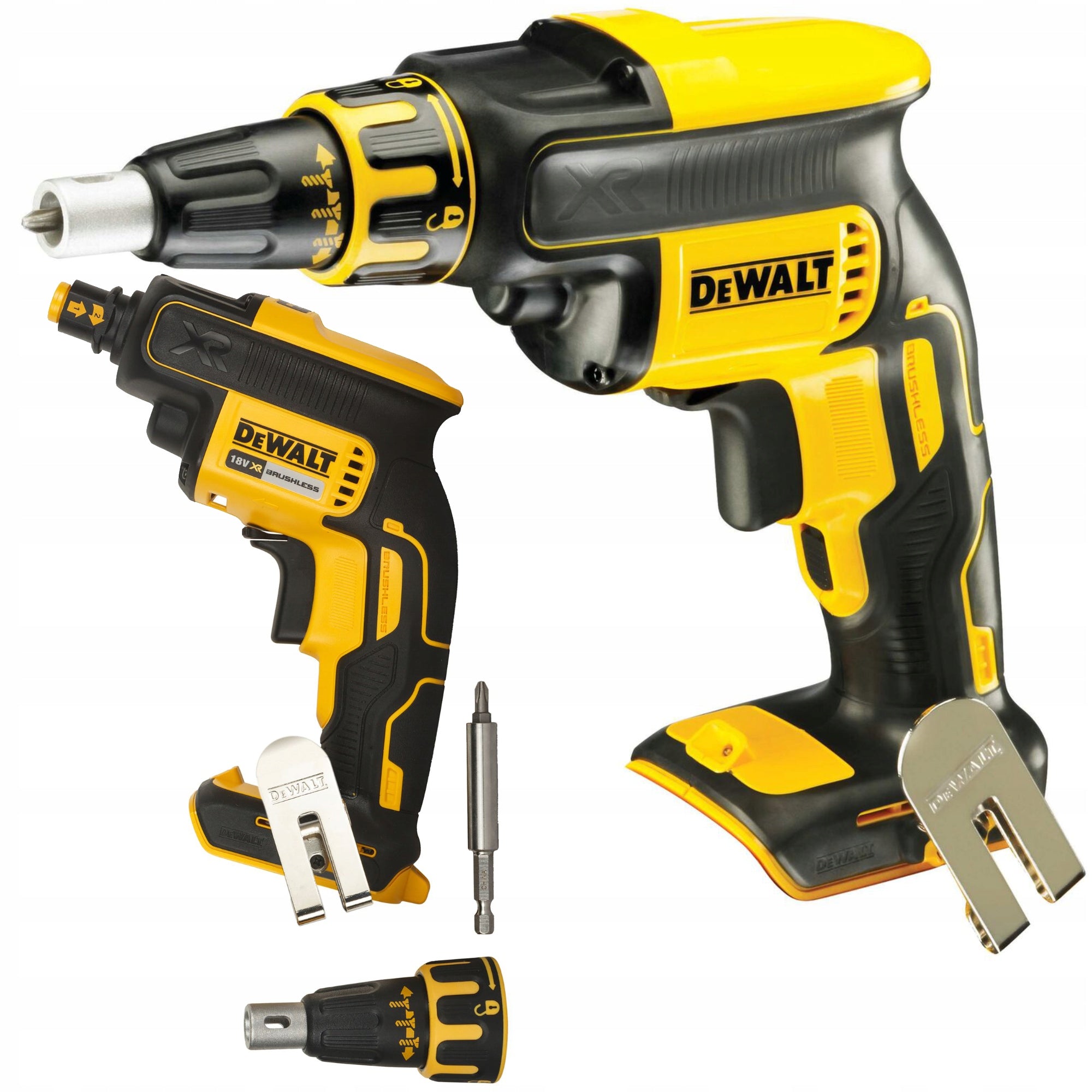 Cordless screwdriver for gypsum boards GK DeWalt DCF620N 18V