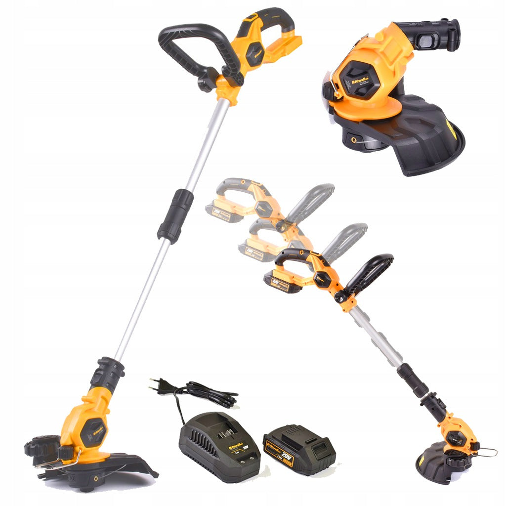 Cordless trimmer Riwall RALT 2320 Set 20V battery 2Ah charger