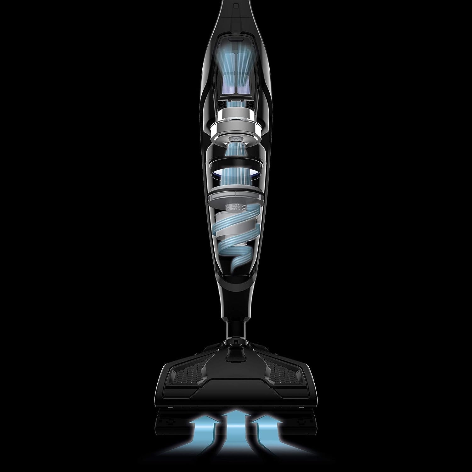 Cordless upright vacuum cleaner Greenote GSC50 200 W blue Wet mode no
