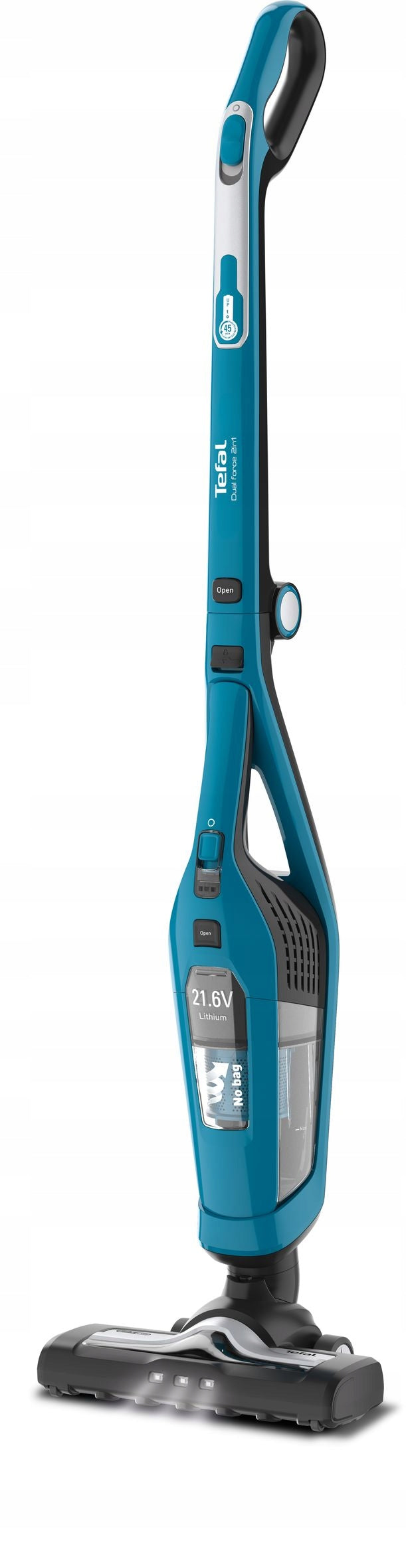 Cordless upright vacuum cleaner TEFAL DualForce TY6751 bagless cyclone Manufacturer code TY6751WO