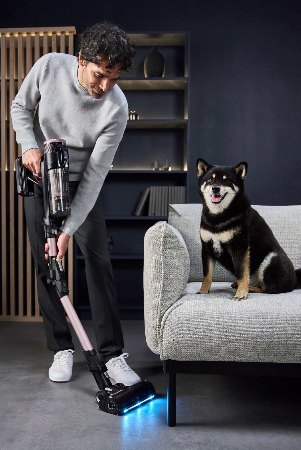 Cordless upright vacuum cleaner TEFAL X-Force Flex 16.60 TY9CD9 mopping Model X-Force Flex 16.60