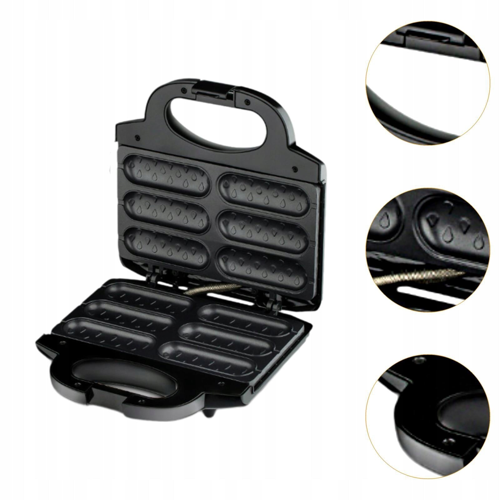 Corn Dog Maker Non Stick Multifunctional DIY Household Homemade Hot Dog Packaging status original