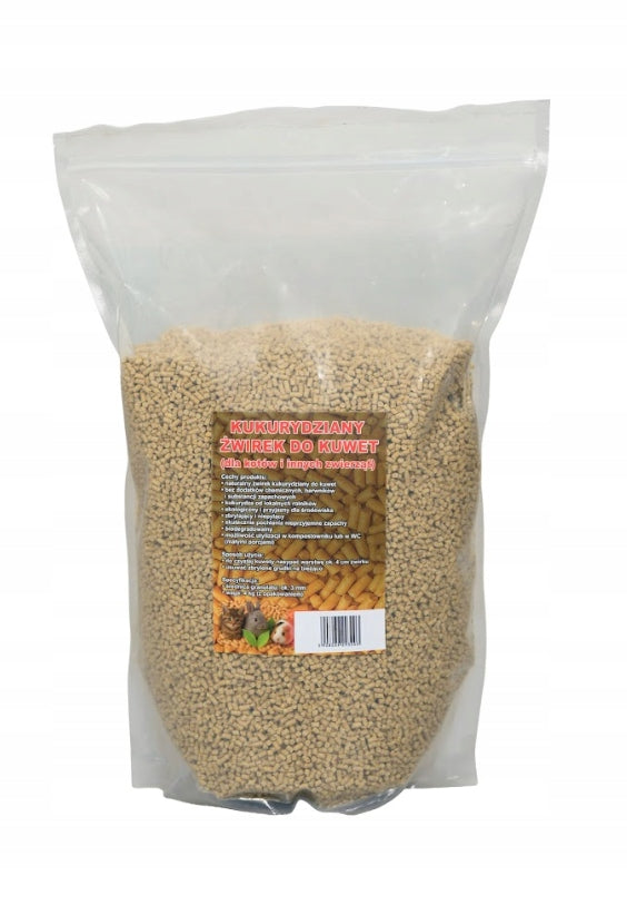 Corn Litter 3mm 4 kg